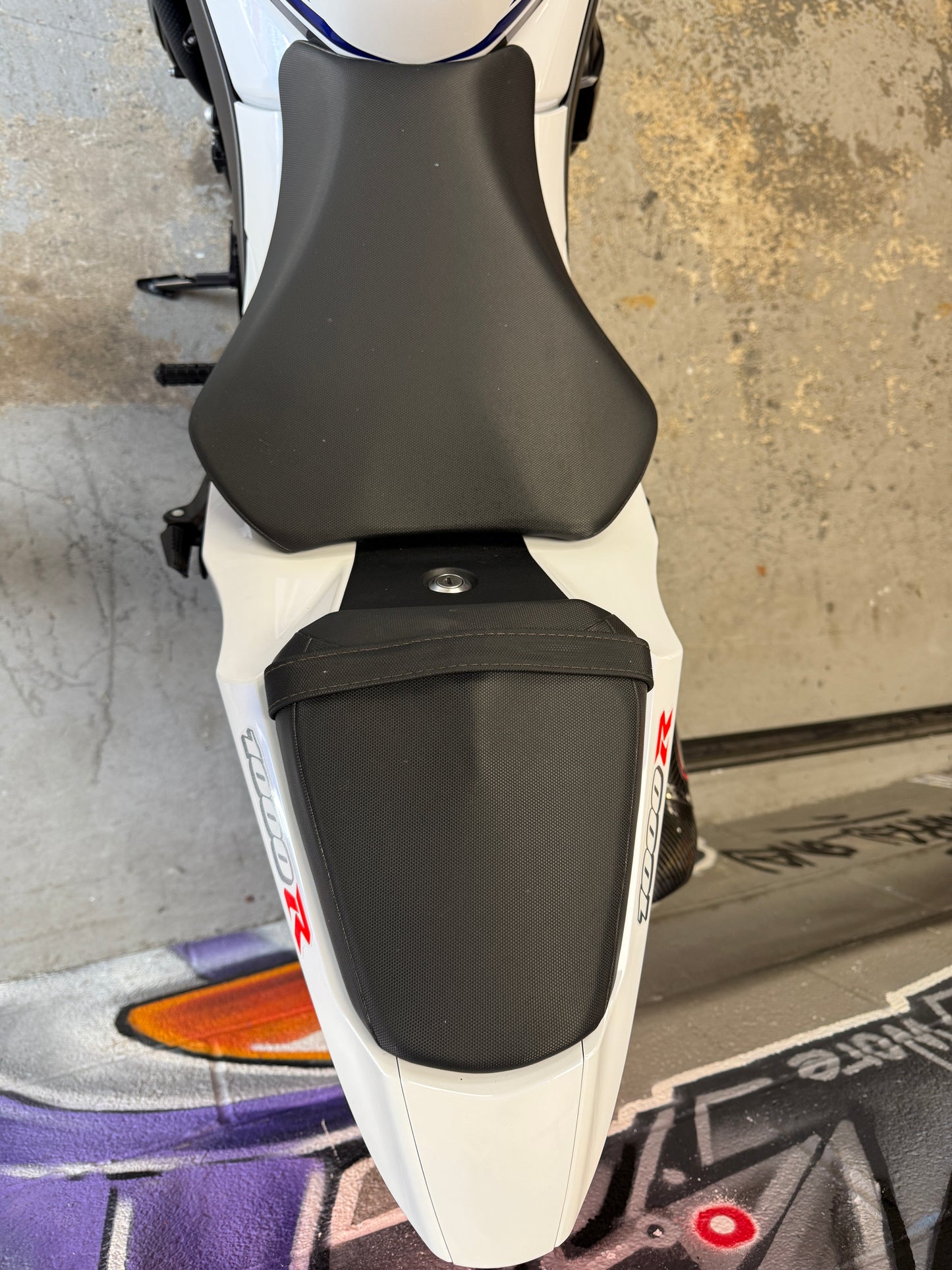 2018 SUZUKI GSXR 1000R WHITE BLIZZARD PEARL