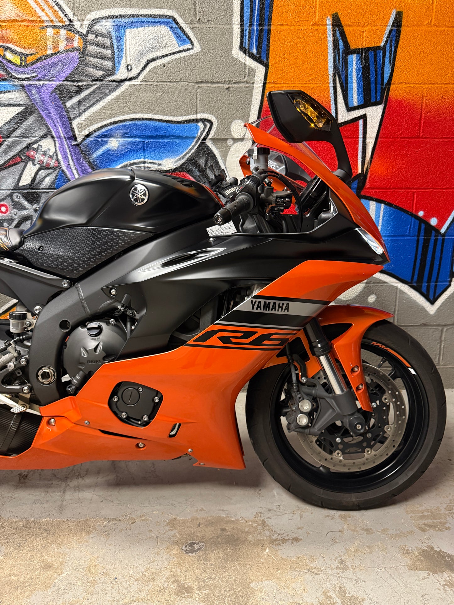 2020 Yamaha R6 Leo Vince Vivid Orange Black