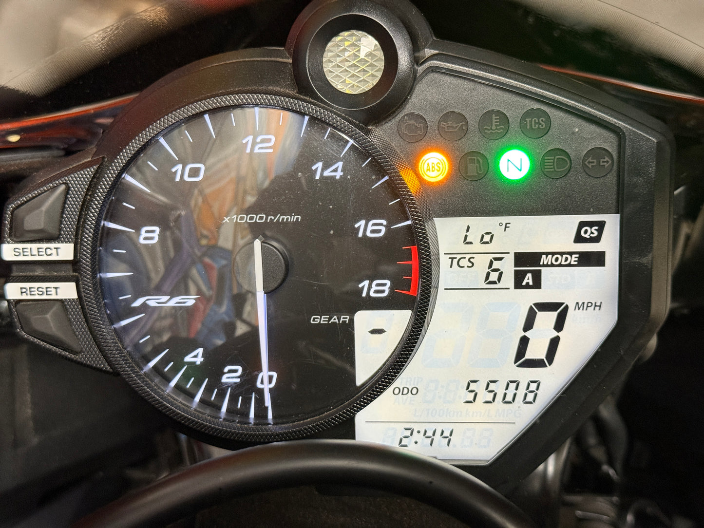 2020 Yamaha R6 Leo Vince Vivid Orange Black