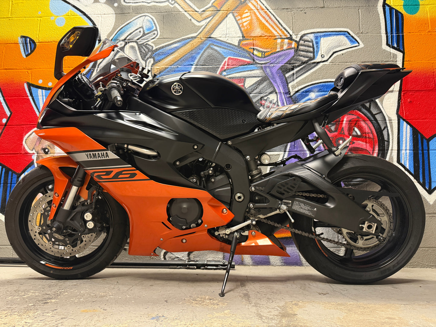 2020 Yamaha R6 Leo Vince Vivid Orange Black