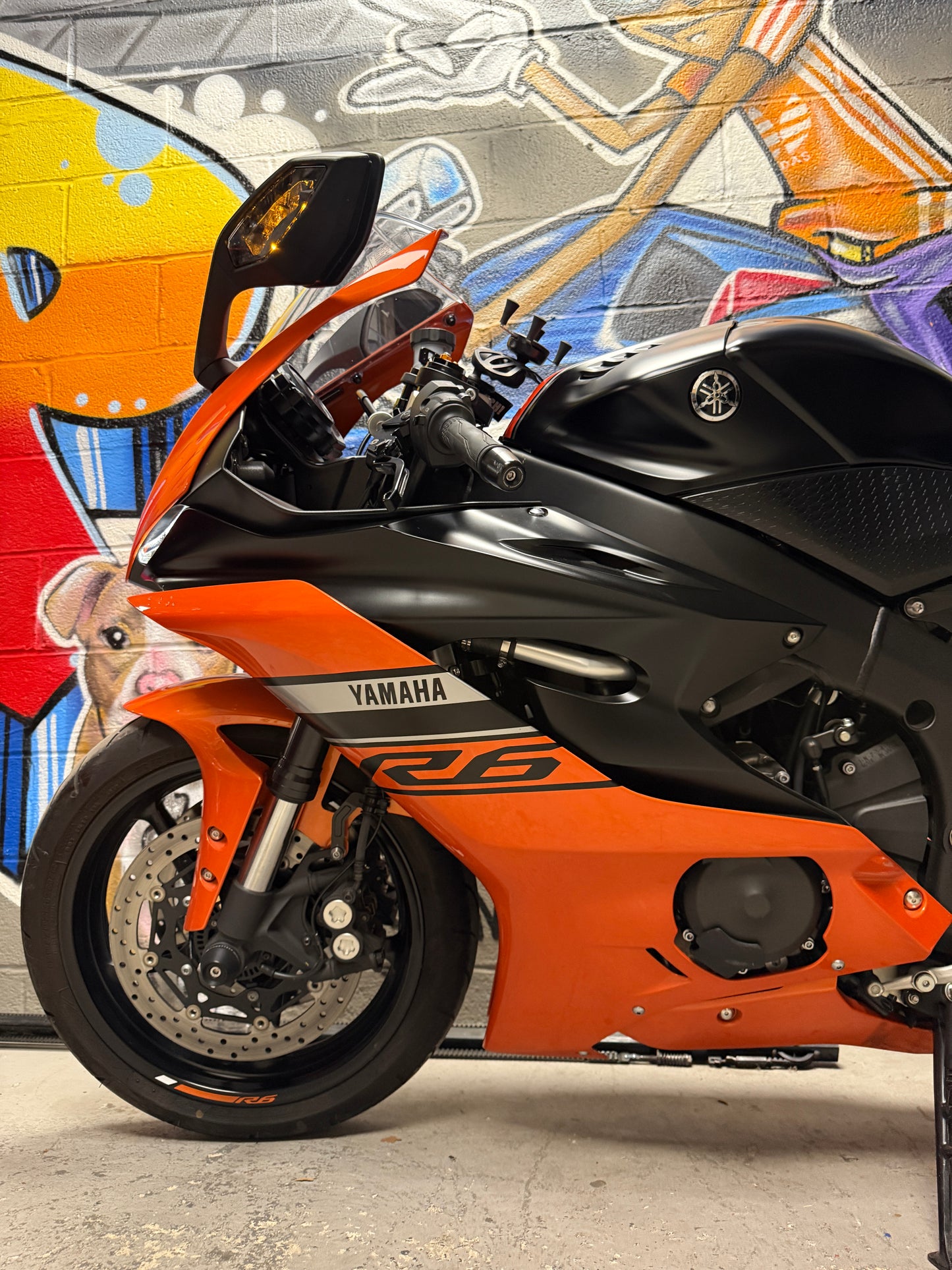 2020 Yamaha R6 Leo Vince Vivid Orange Black
