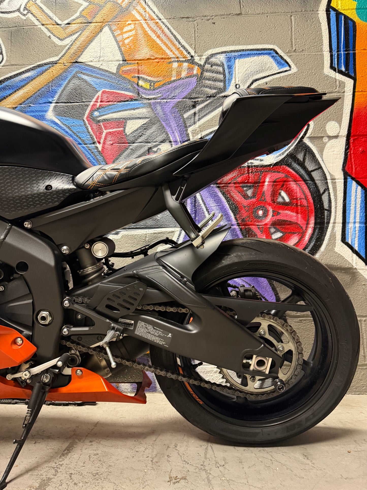 2020 Yamaha R6 Leo Vince Vivid Orange Black