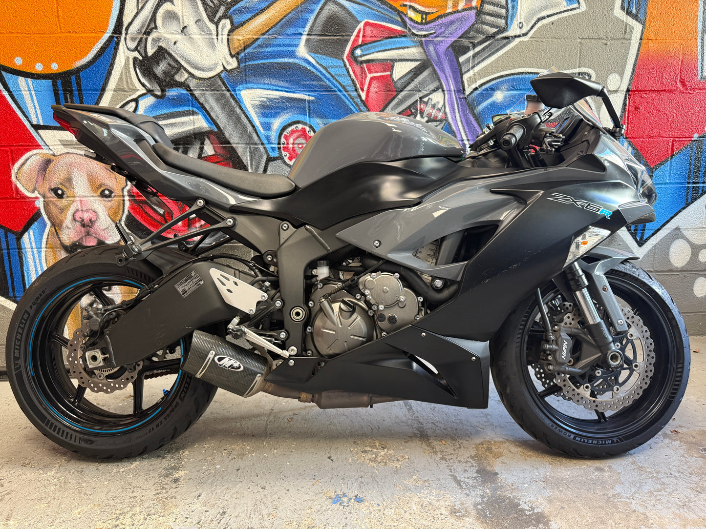 2019 Kawasaki Ninja ZX6R Nardo Grey