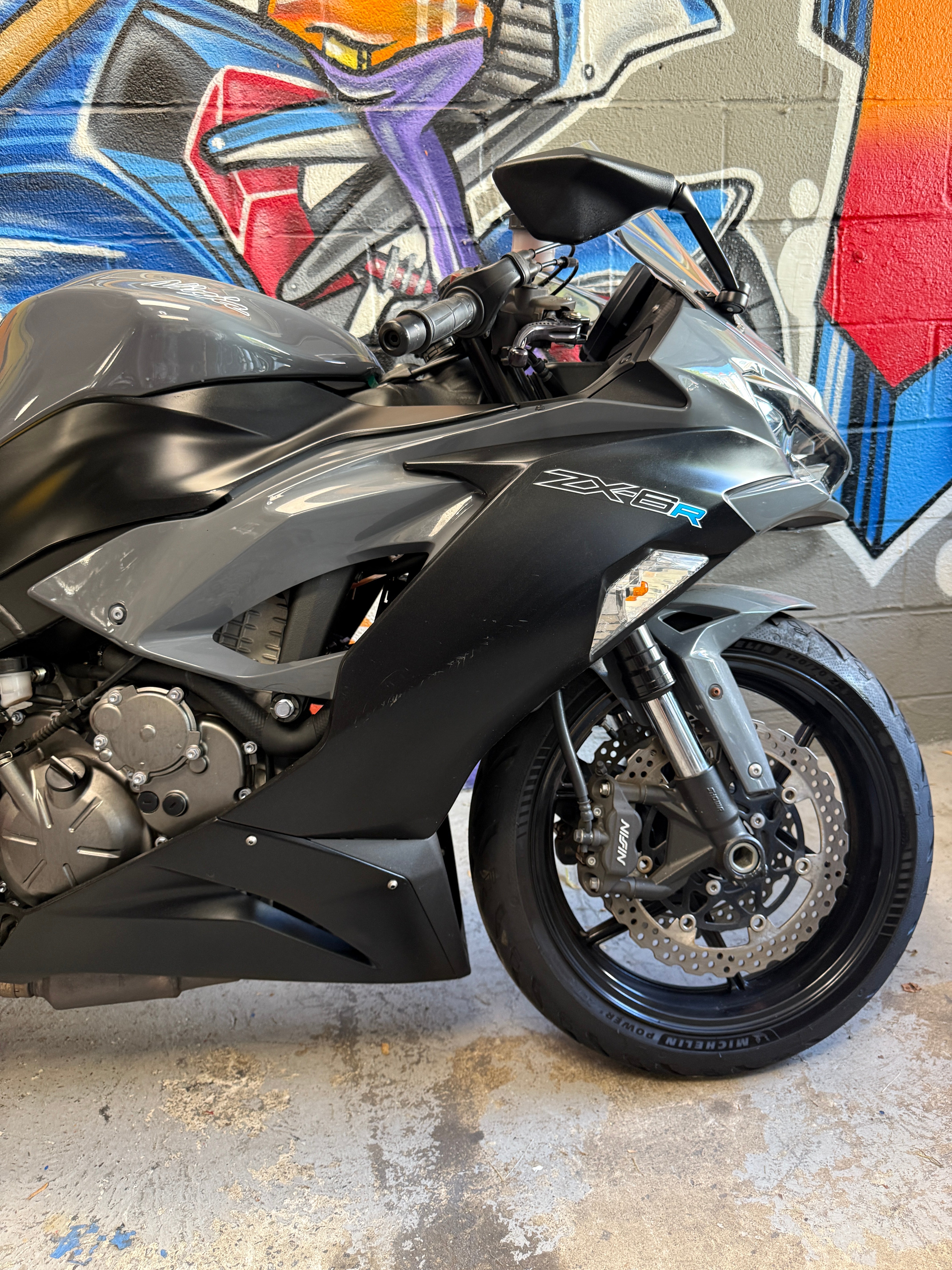 2019 Kawasaki Ninja ZX6R Nardo Grey – ASAP MOTO
