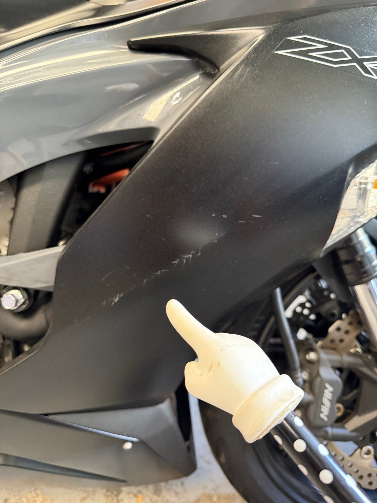 2019 Kawasaki Ninja ZX6R Nardo Grey