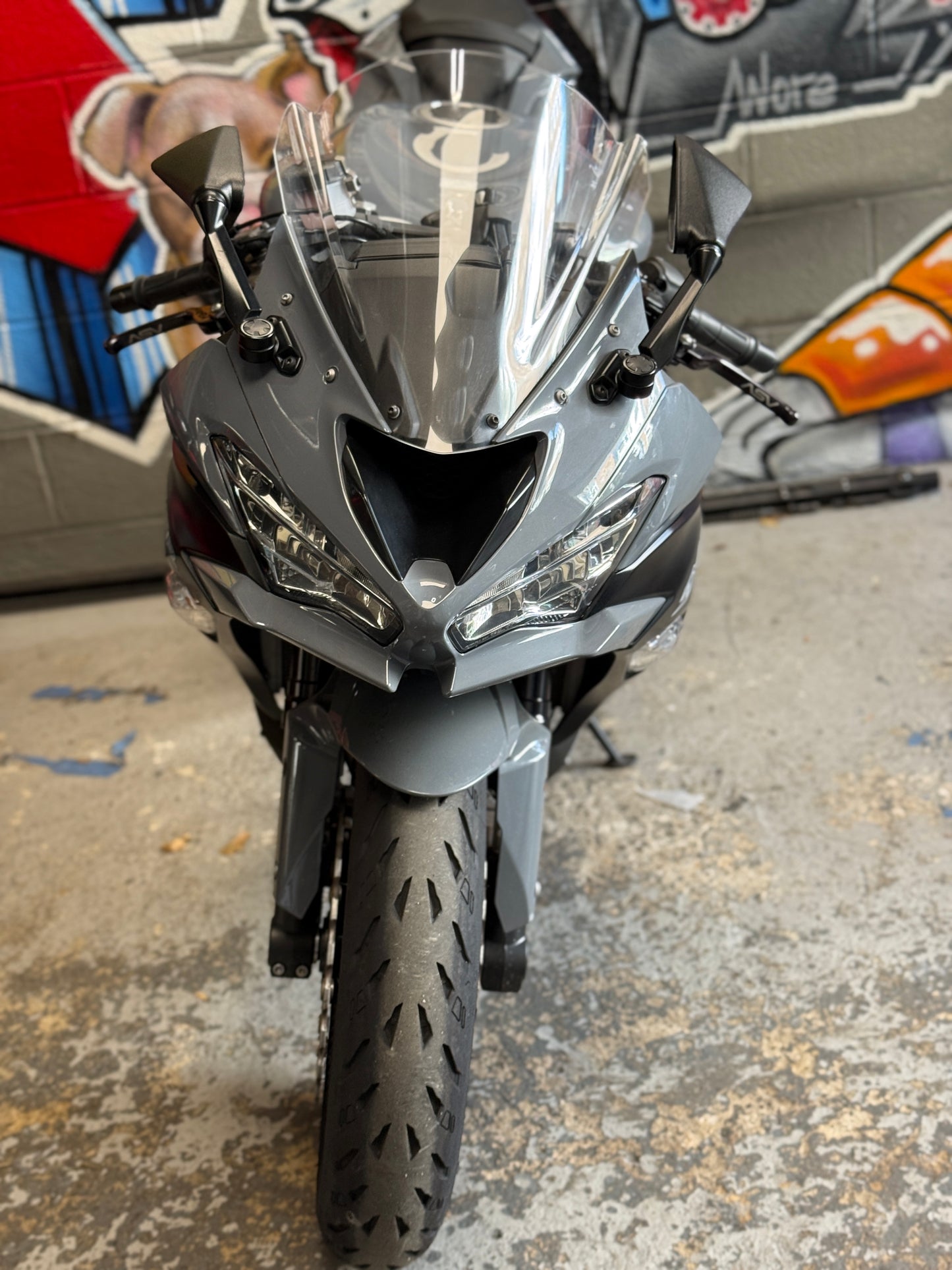 2019 Kawasaki Ninja ZX6R Nardo Grey