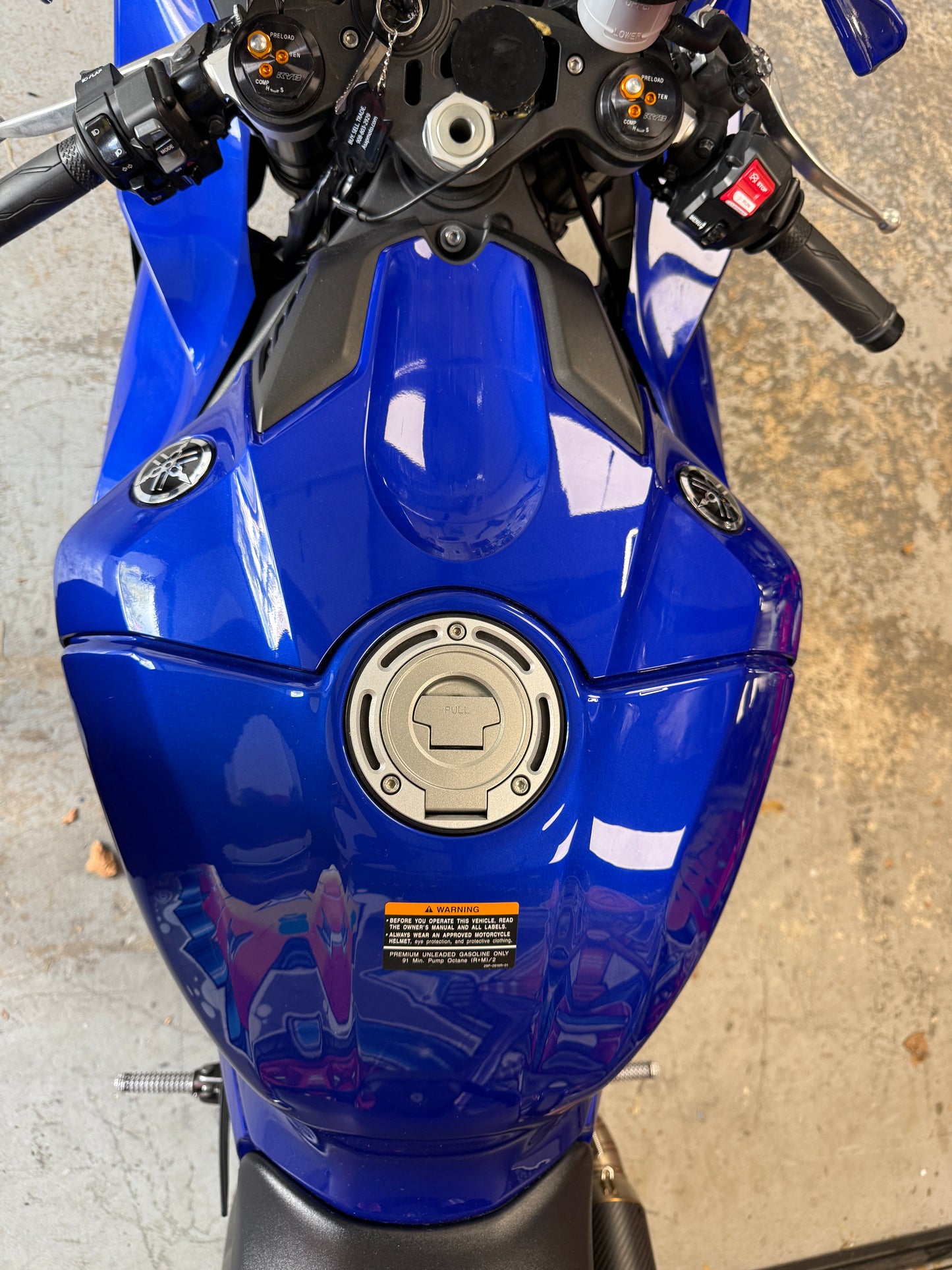 2024 Yamaha YZF R1 Yamaha Blue