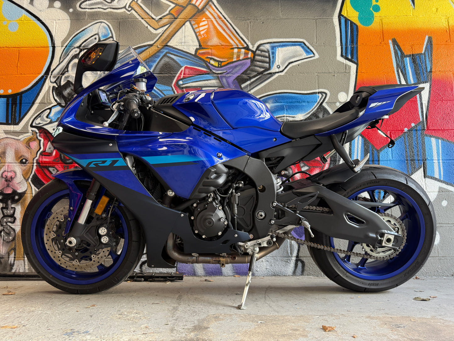 2024 Yamaha YZF R1 Yamaha Blue