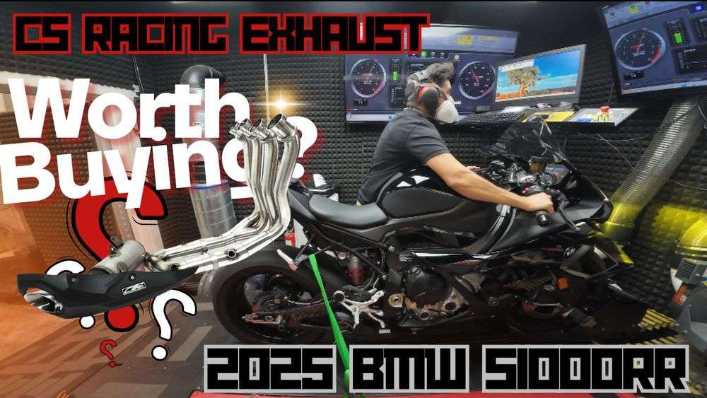 2025 BMW S1000RR CS RACING EXHAUST SOUND AND HP