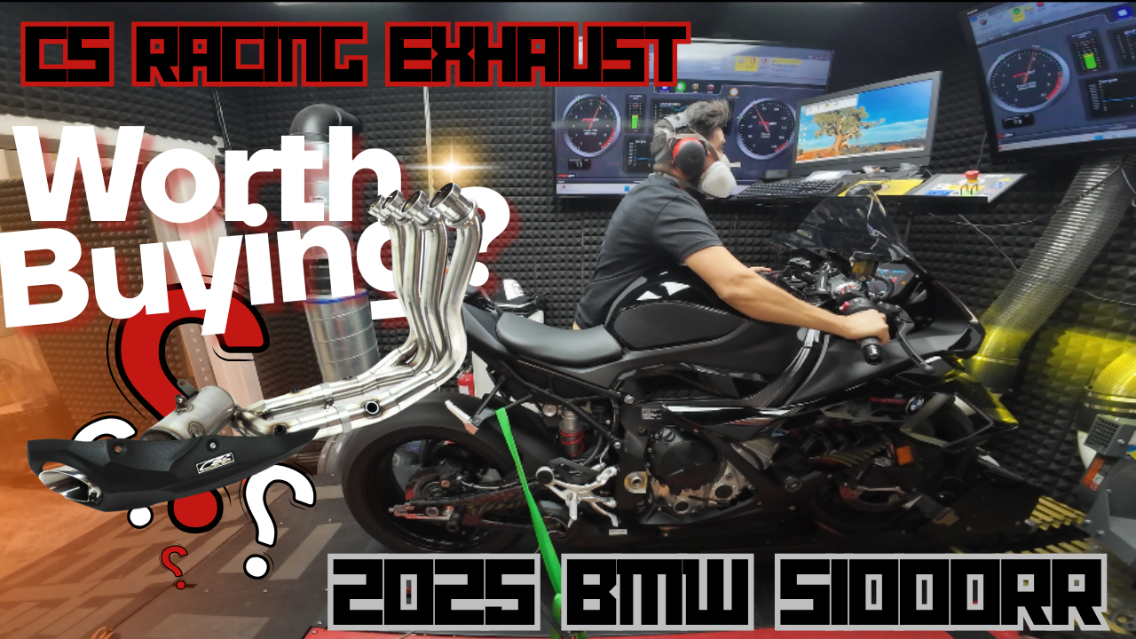 2025 BMW S1000RR CS RACING EXHAUST SOUND AND HP