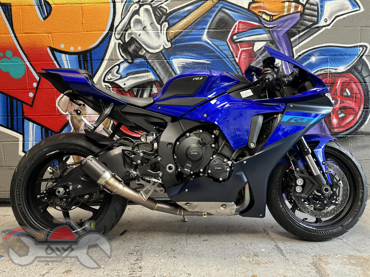 2024 YAMAHA R1 BLUE Marchesini