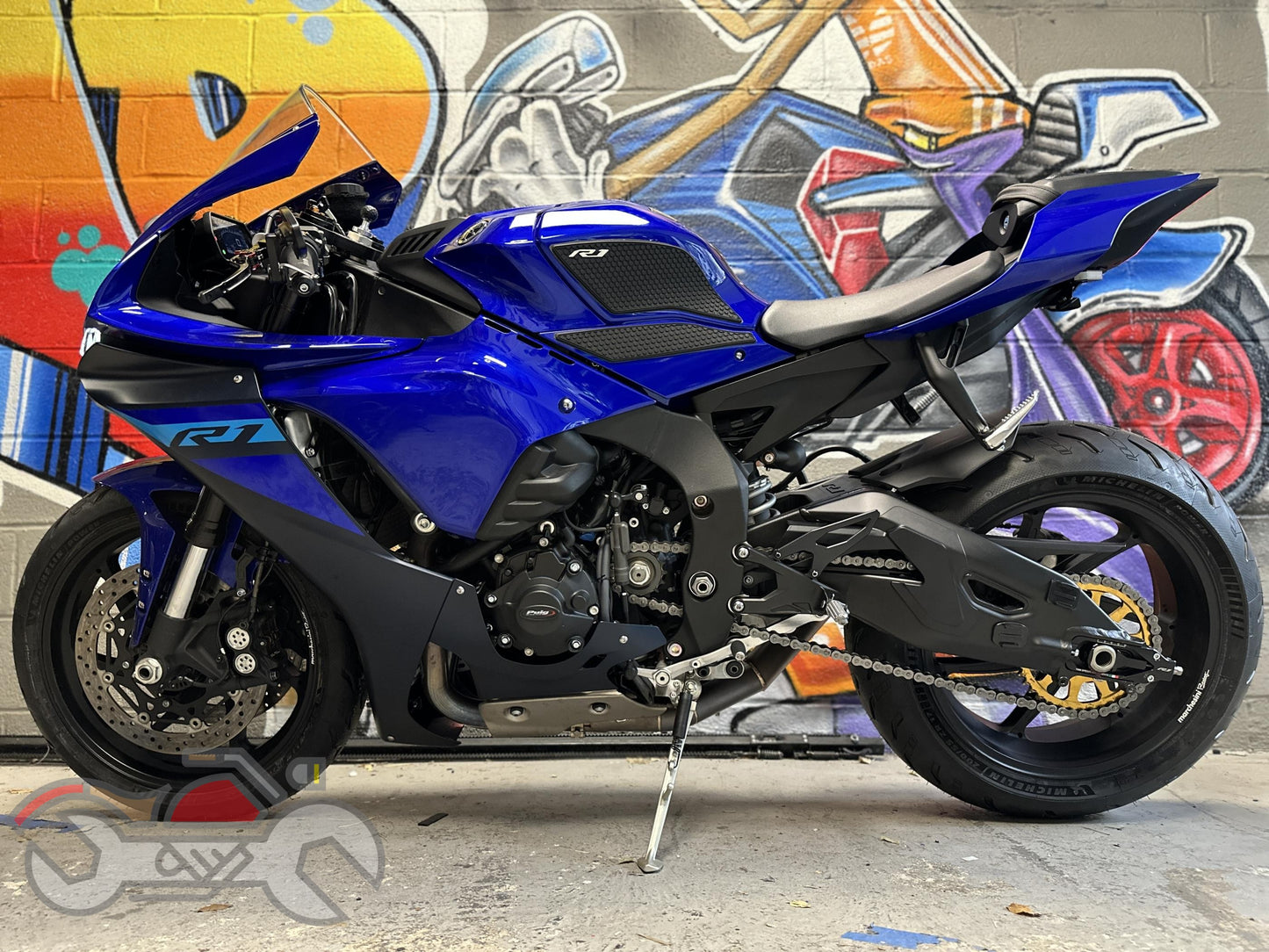 2024 YAMAHA R1 BLUE Marchesini