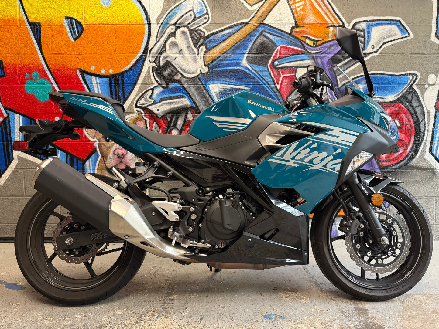 2021 KAWASAKI NINJA 400 ABS TEAL