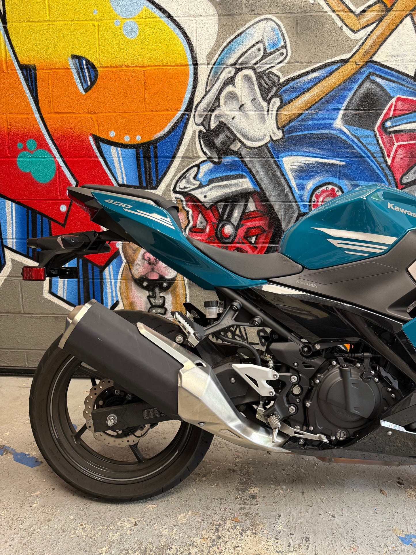 2021 KAWASAKI NINJA 400 ABS TEAL