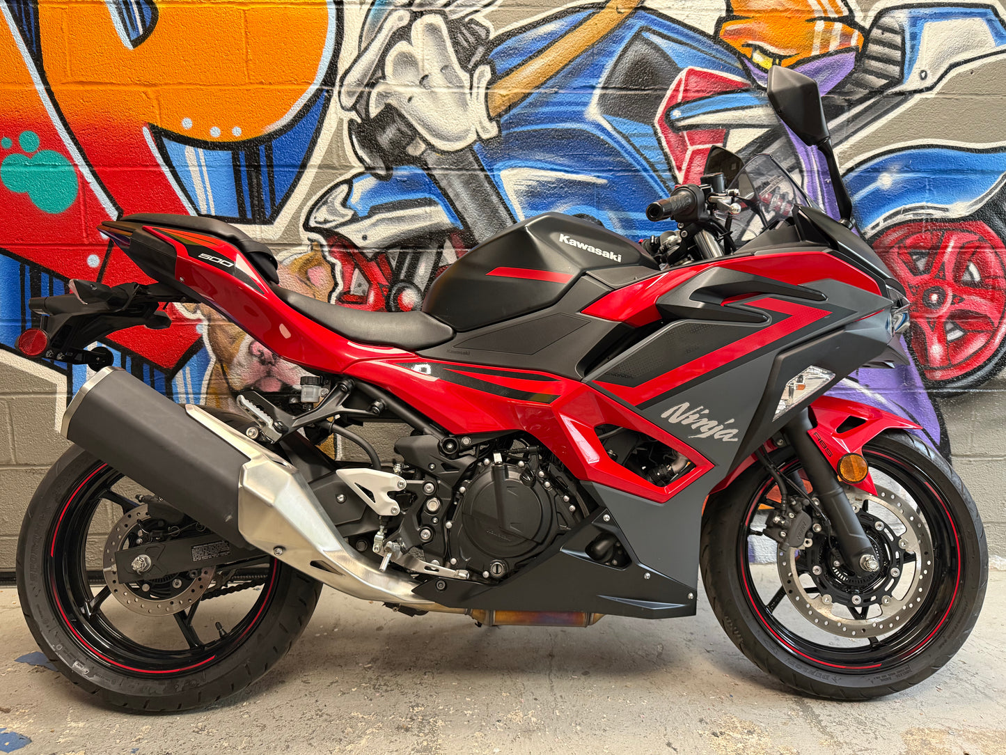 2024 KAWASAKI NINJA 500 RED ABS