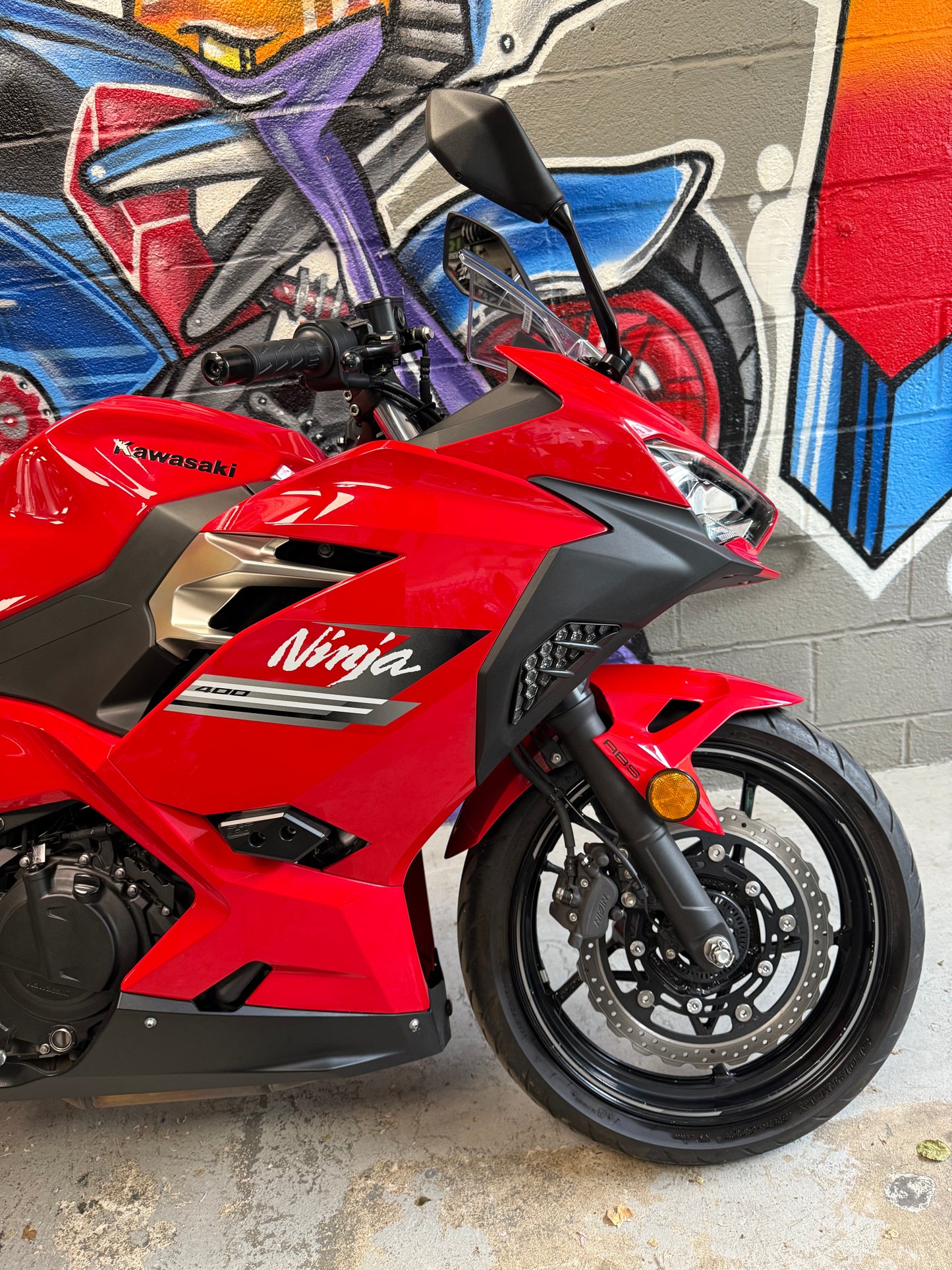 2021 KAWASAKI NINJA 400 ABS RED AUSTIN RACING