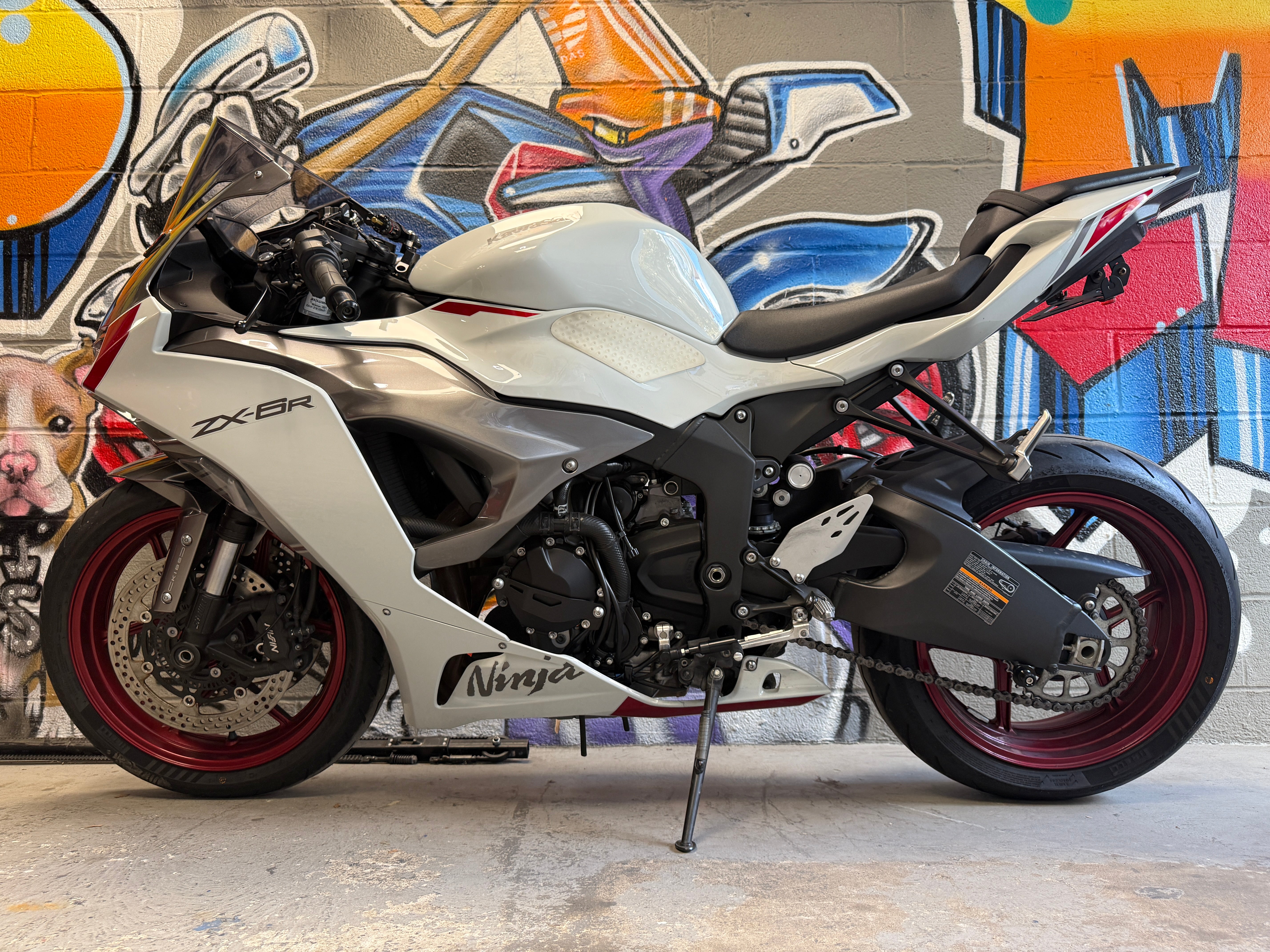 2024 Kawasaki Ninja ZX6R ABS M4 Slip on – ASAP MOTO