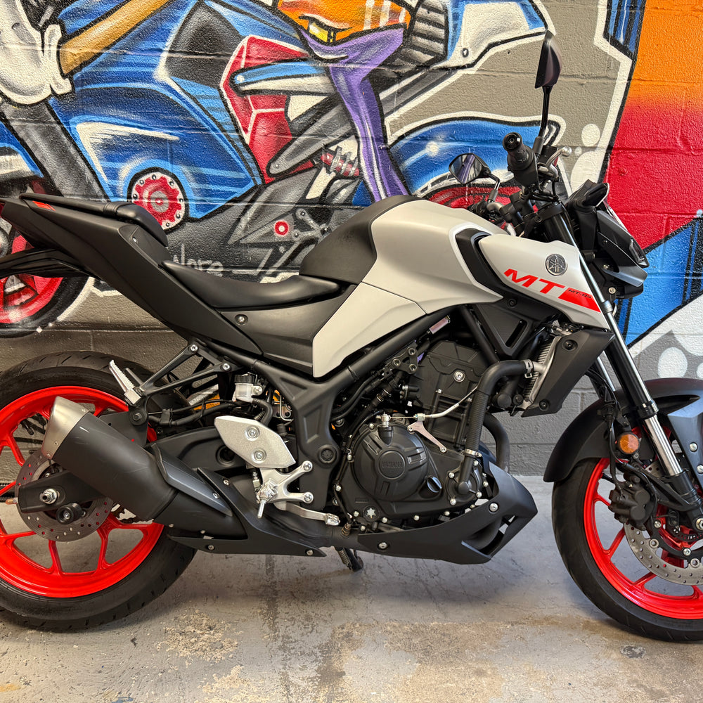 2020 YAMAHA MT03 GREY RED