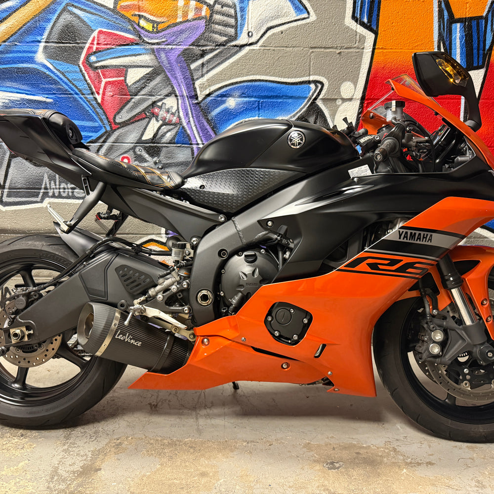 2020 Yamaha R6 Leo Vince Vivid Orange Black