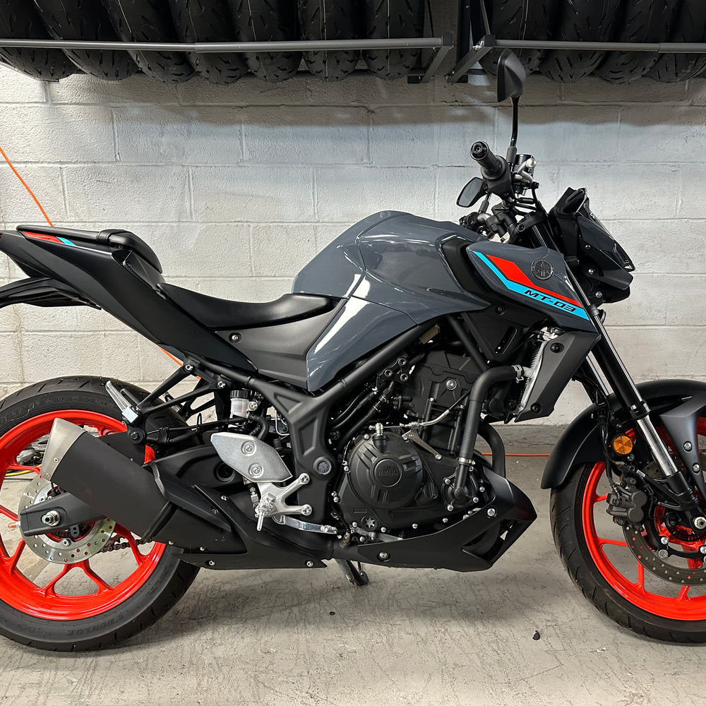 2021 YAMAHA MT03 GREY