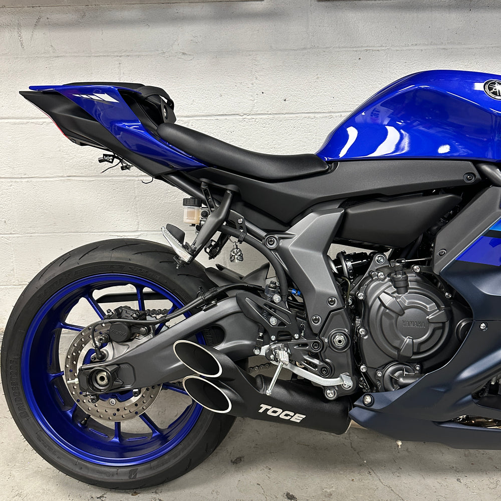 2024 YAMAHA R7 TEAM YAMAHA BLUE TOCE EXHAUST