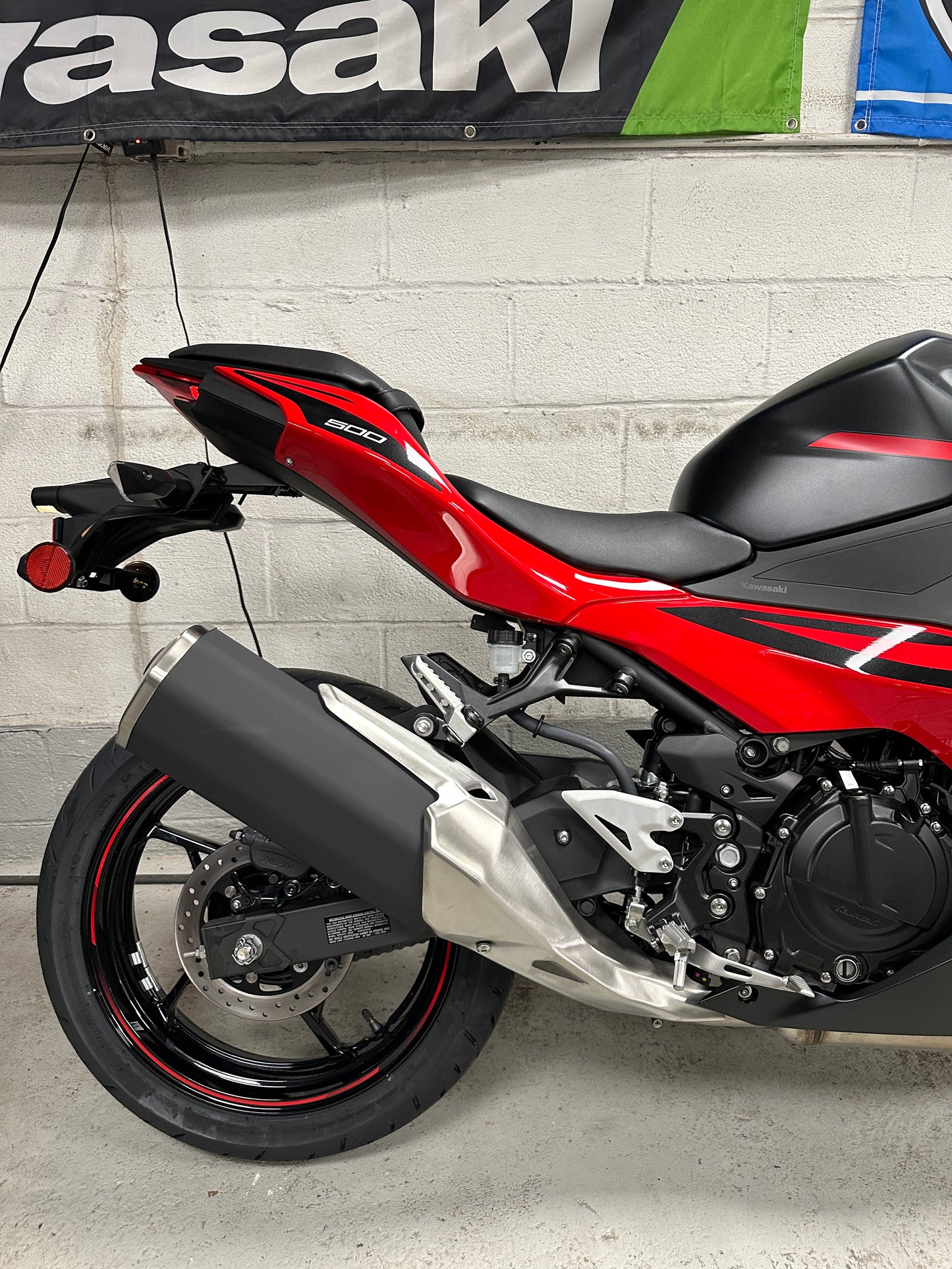 2024 KAWASAKI NINJA 500 RED ABS NEW 0 MILES #2