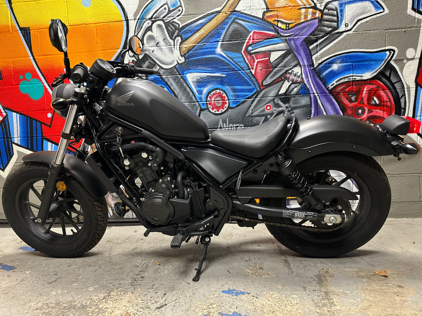 2019 HONDA REBEL 500 ABS METALLIC GREY