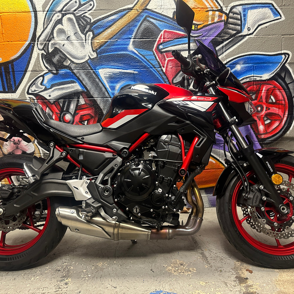 2024 Kawasaki Z650 ABS Black Red