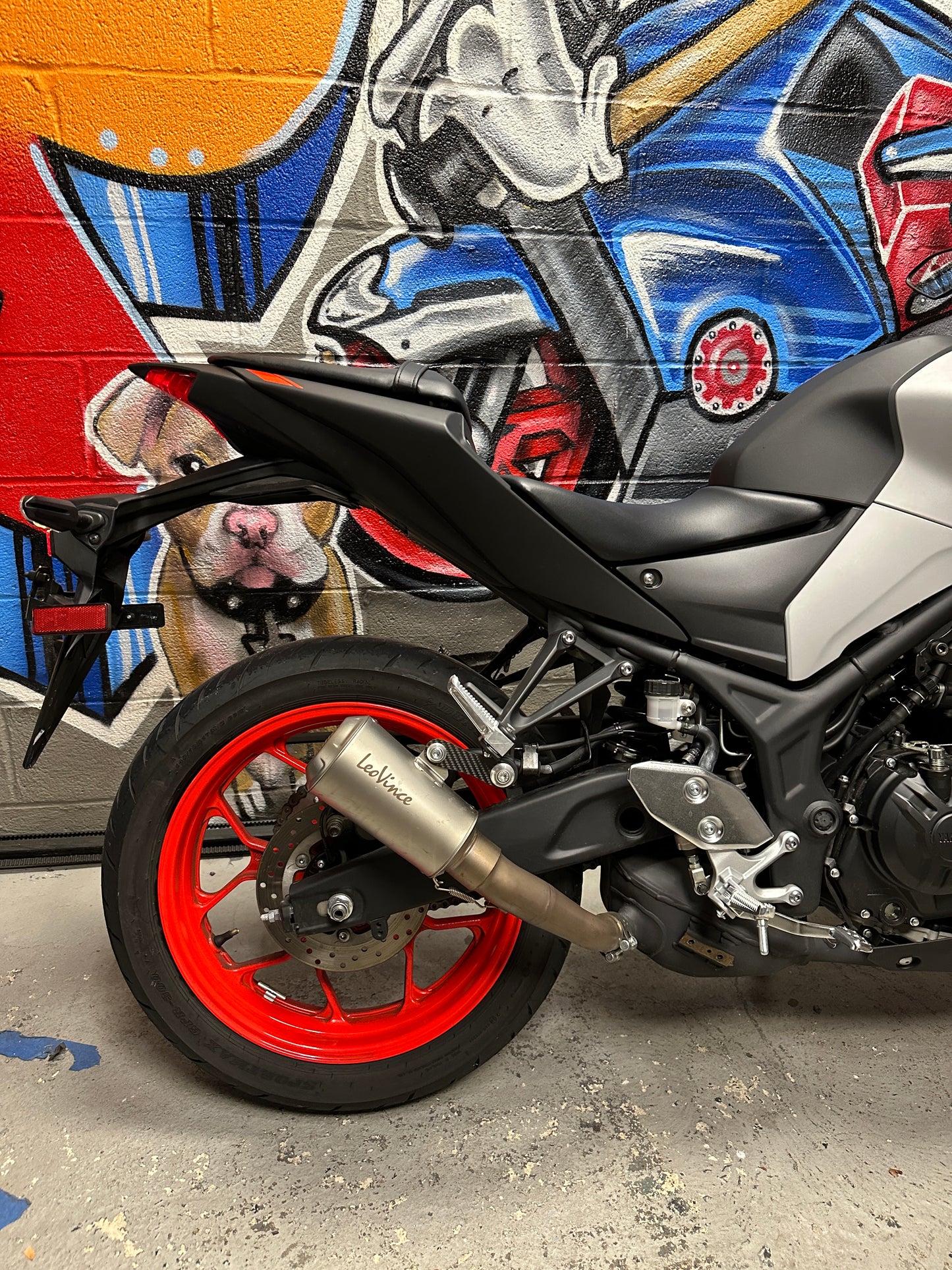 2020 YAMAHA MT03 GREY RED