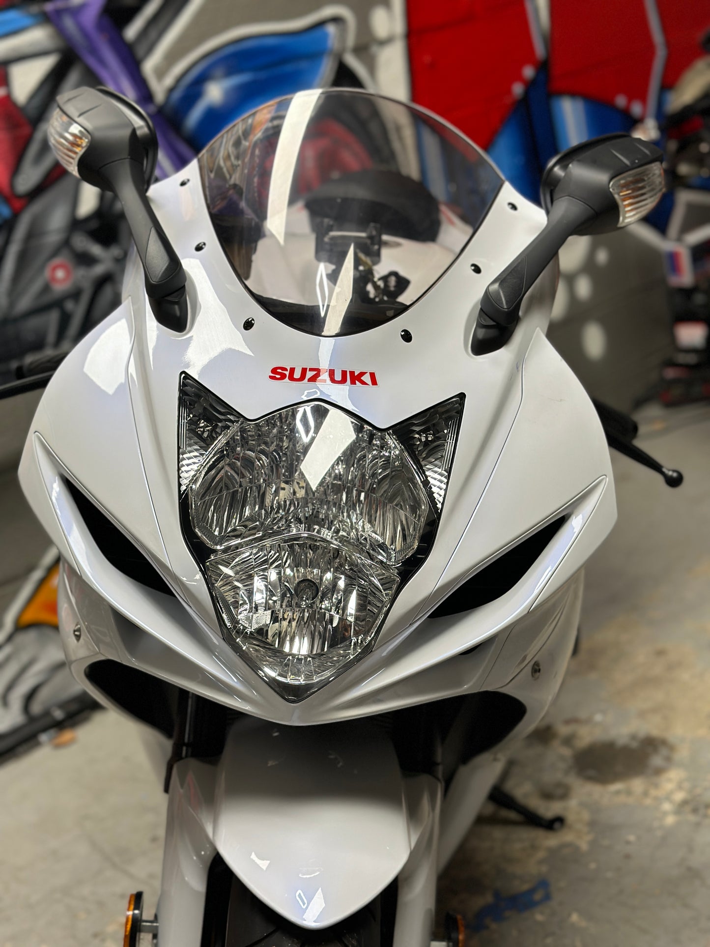 2020 SUZUKI GSXR 600 PEARL GLACIER WHITE