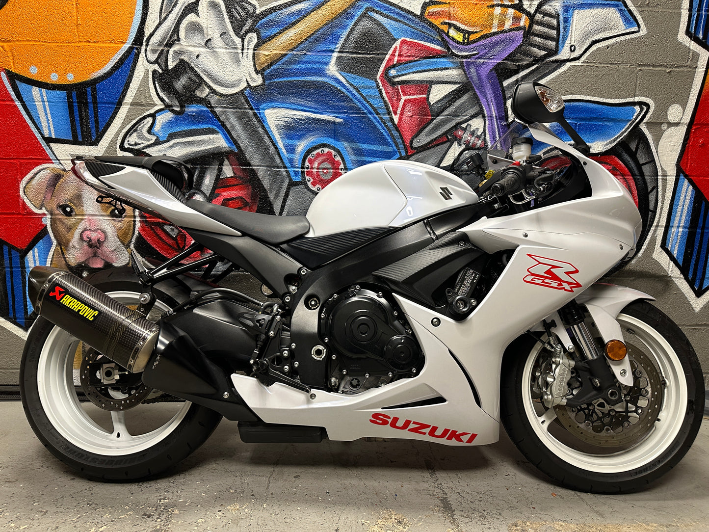 2020 SUZUKI GSXR 600 PEARL GLACIER WHITE