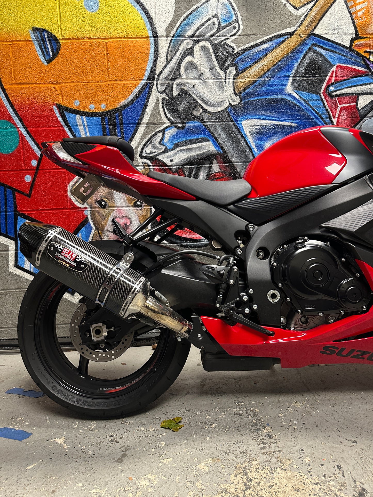 2016 SUZUKI GSXR 600 RED BLACK YOSHIMURA