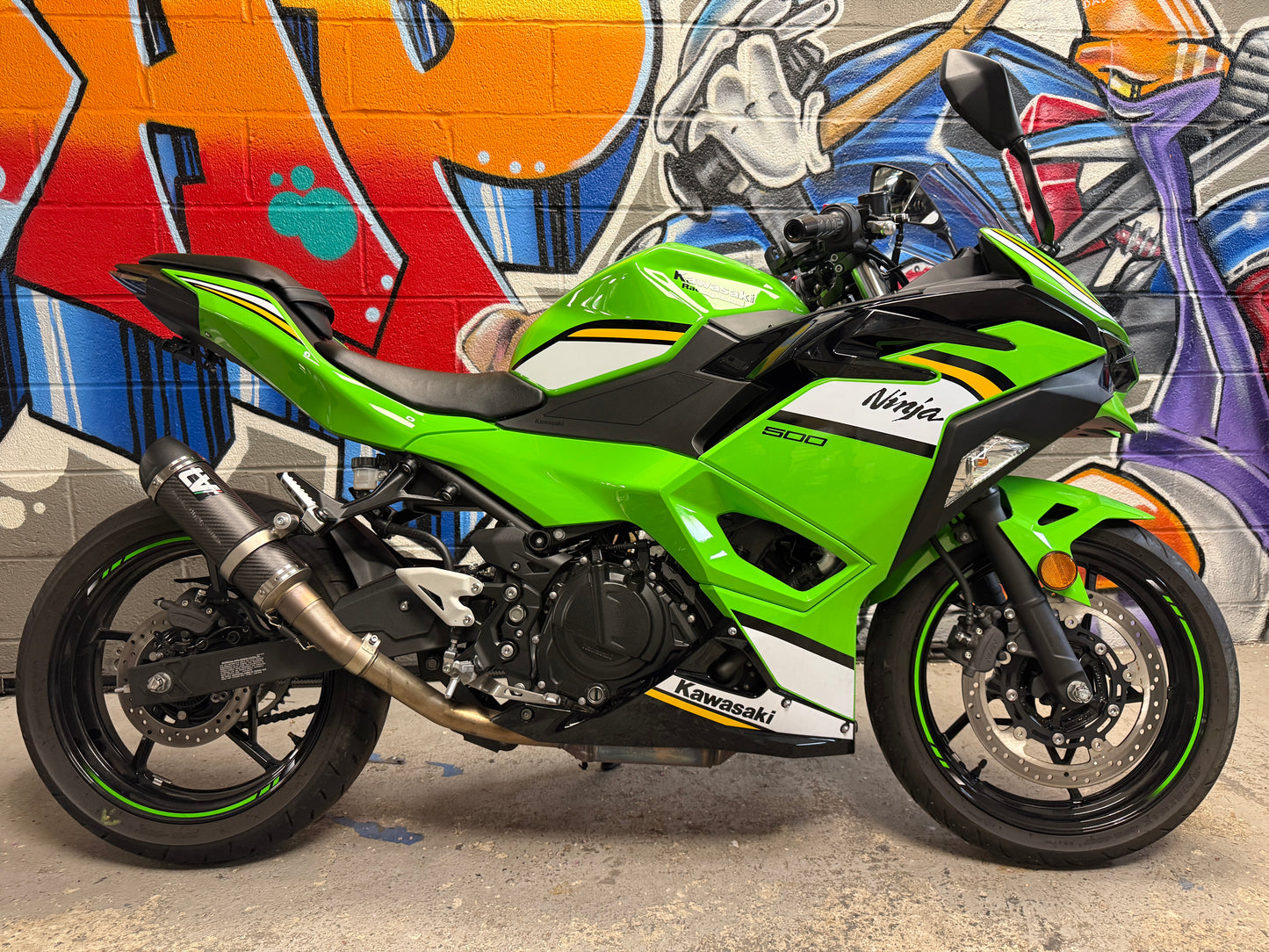 2025 Kawasaki Ninja 500 KRT Leo Vince
