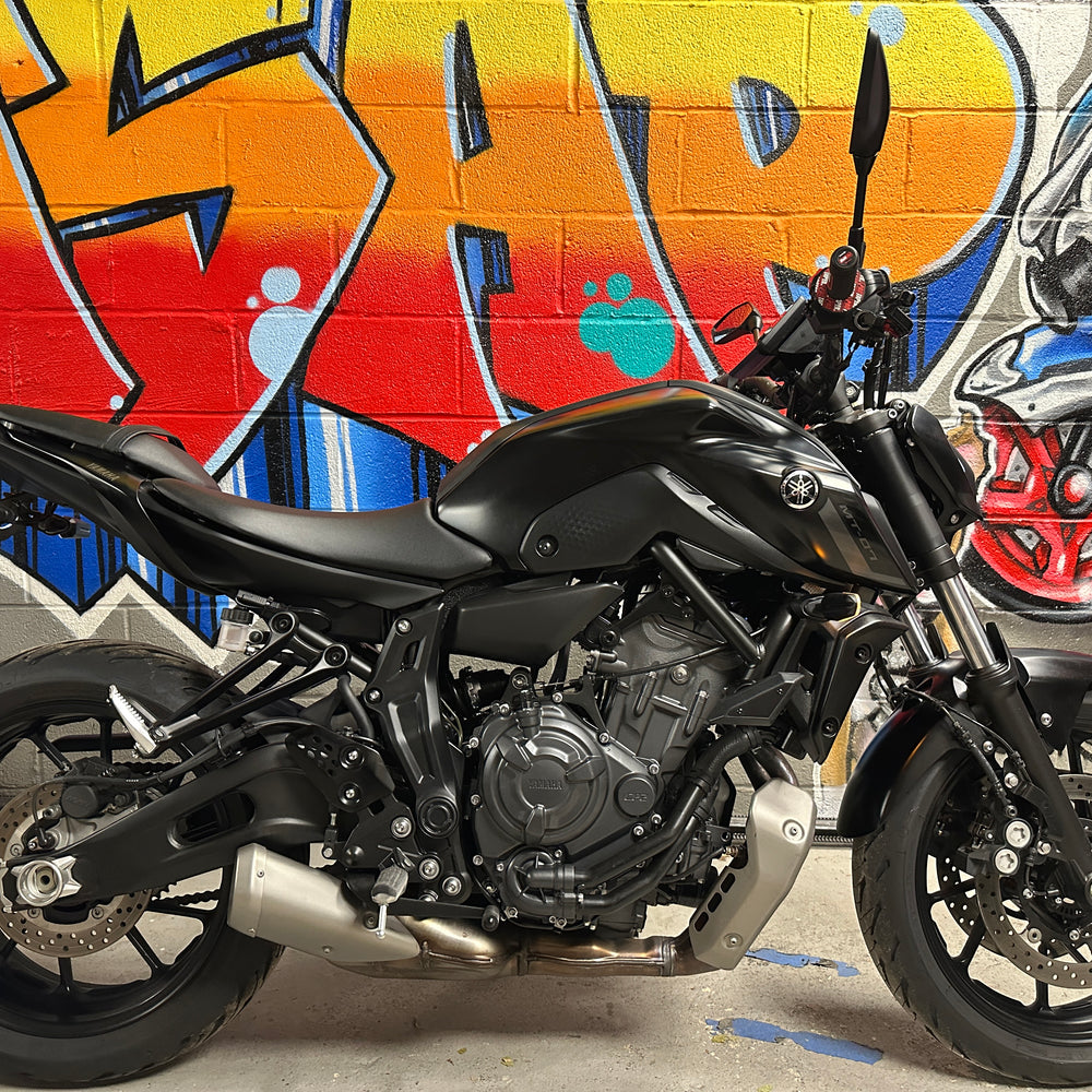 2024 YAMAHA MT07 RAVEN MATTE BLACK QS