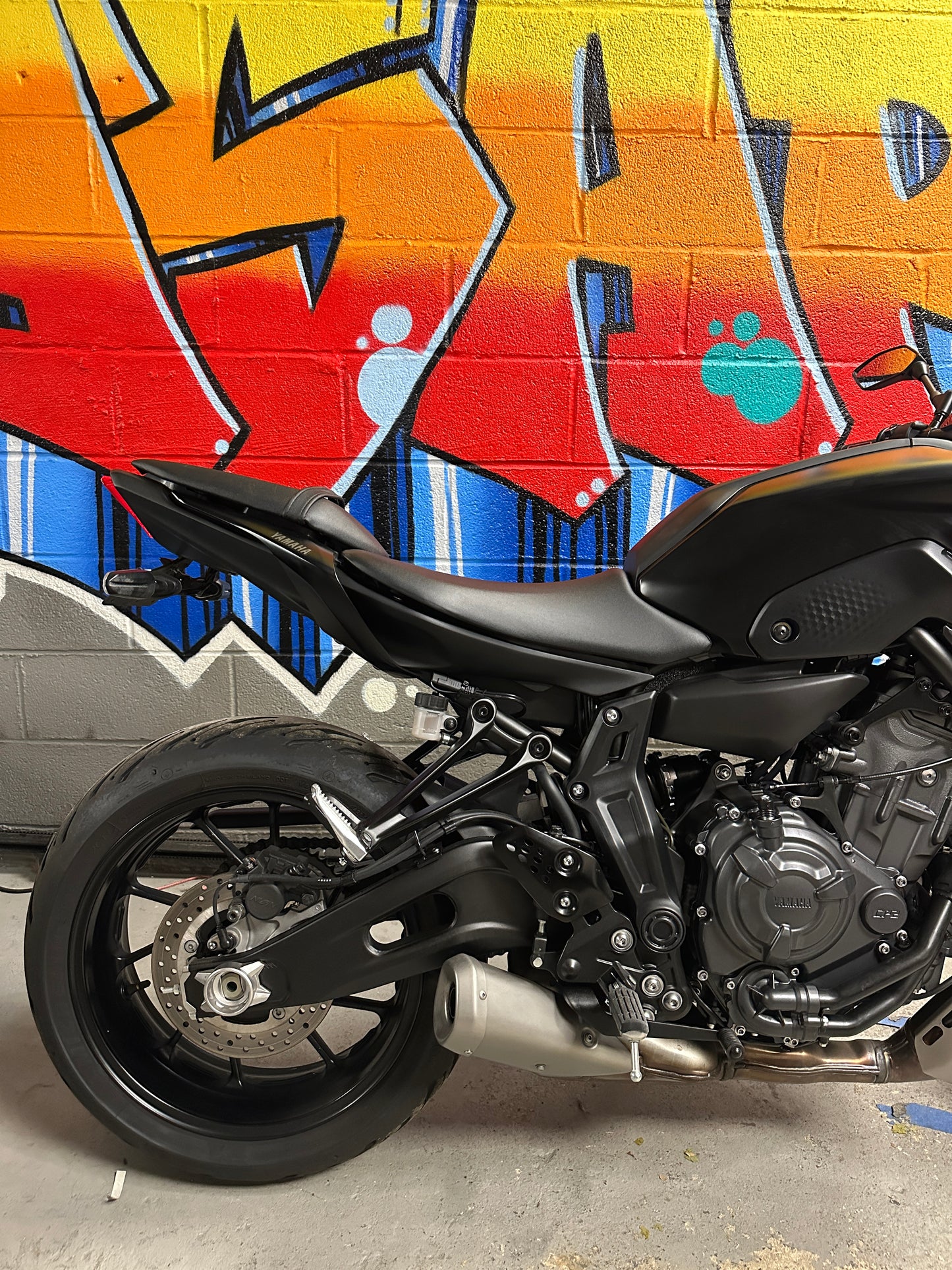 2024 YAMAHA MT07 RAVEN MATTE BLACK QS