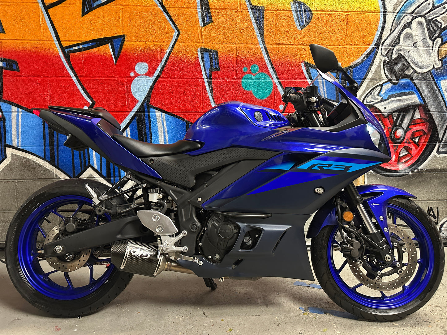 2024 YAMAHA YZFR3 w ABS Yamaha Blue M4