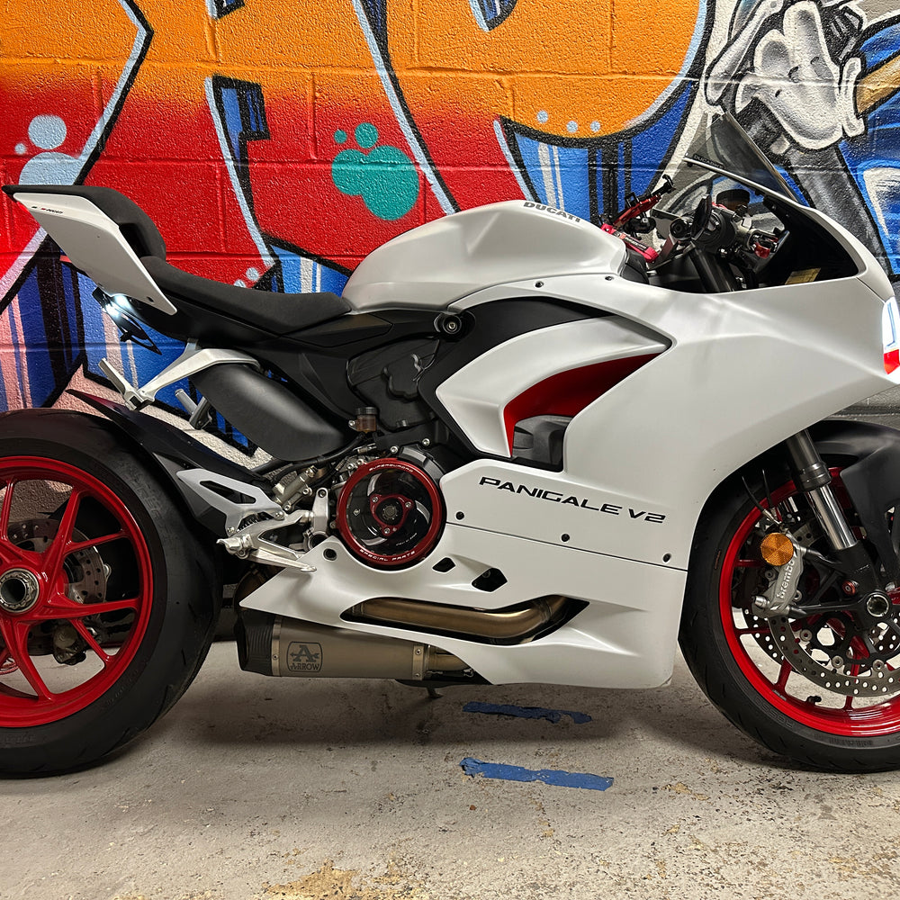 2021 DUCATI PANIGALE V2 WHITE Riosso