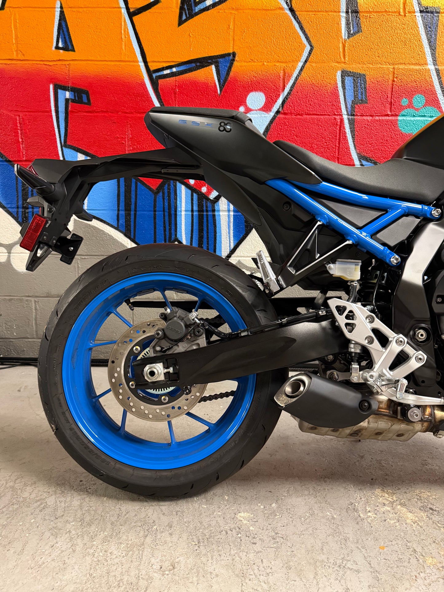 2025 Suzuki GSX8S in Grey/Blue