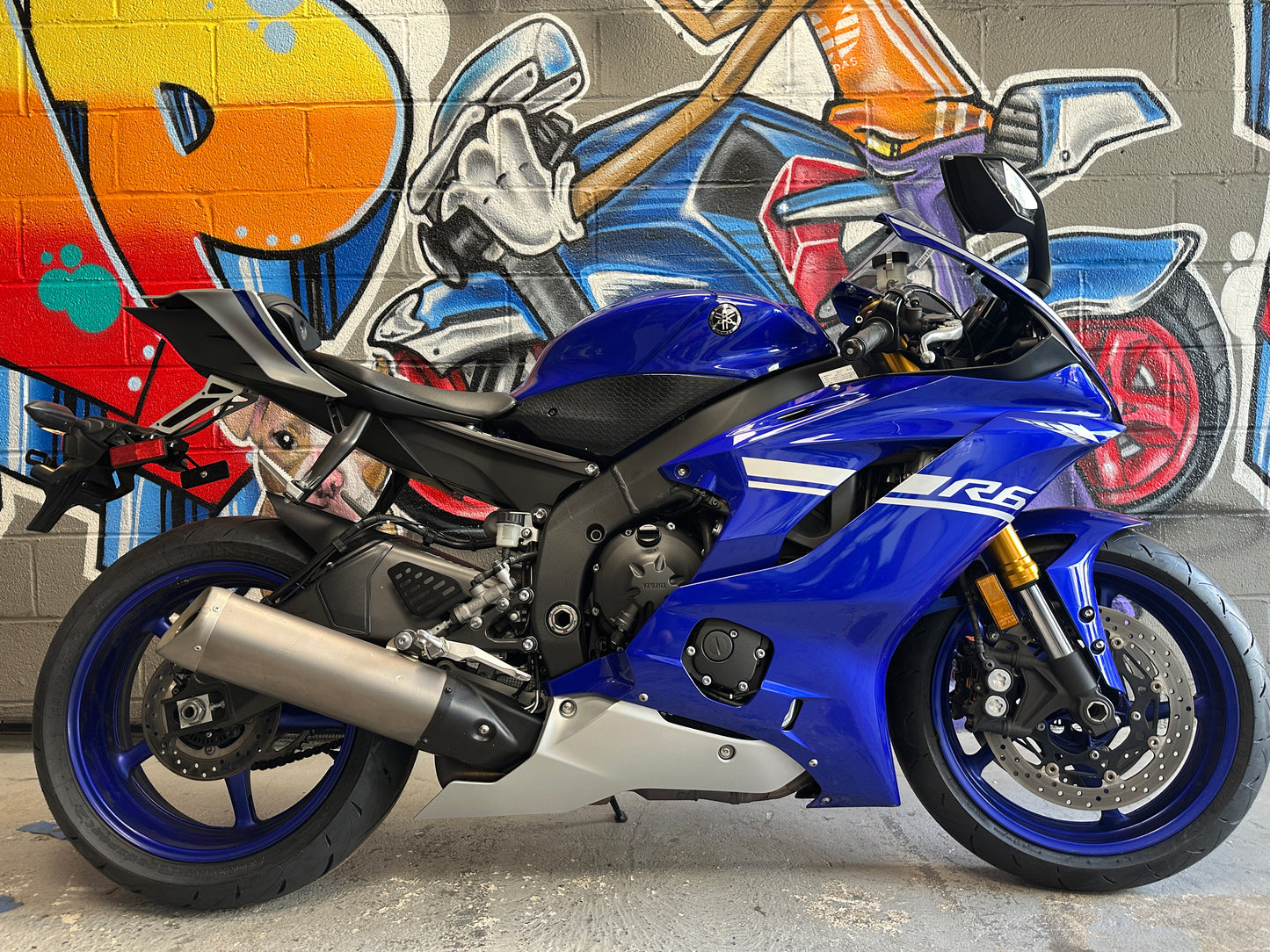 2017 YAMAHA YZF R6 Team Yamaha Blue