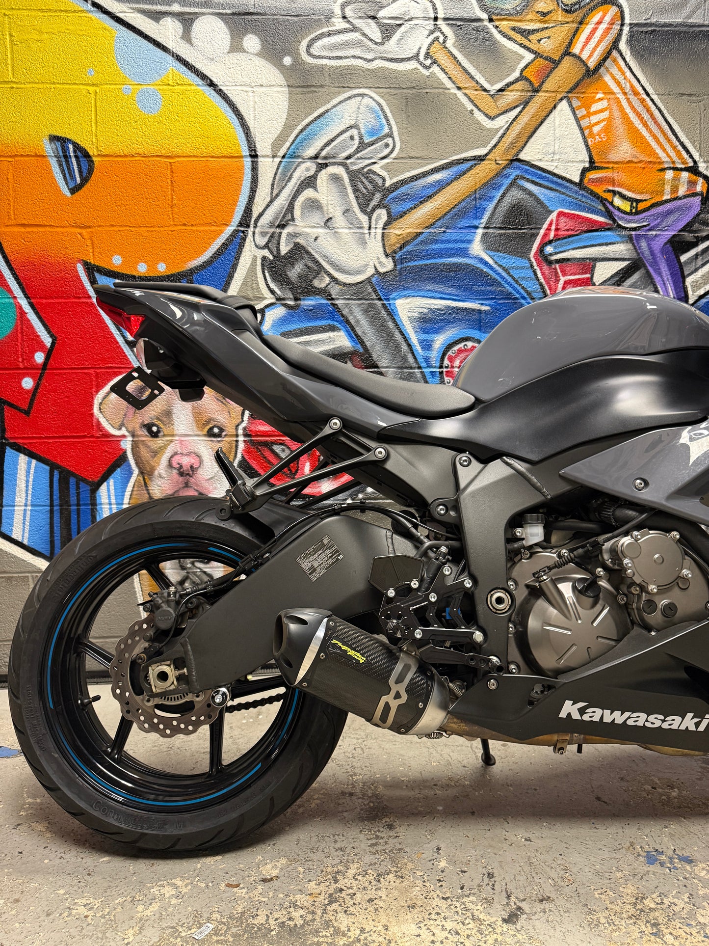 2019 KAWASAKI NINJA ZX6R NARDO GREY TWO BROTHERS