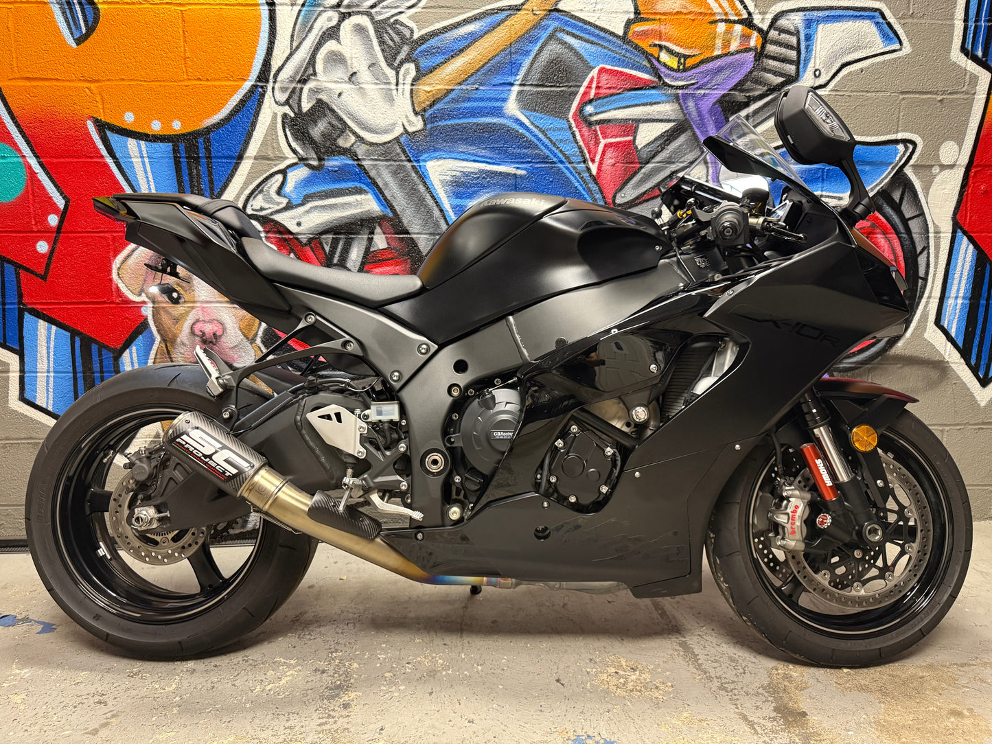 2024 KAWASAKI ZX10R ABS BLACK ON BLACK SC