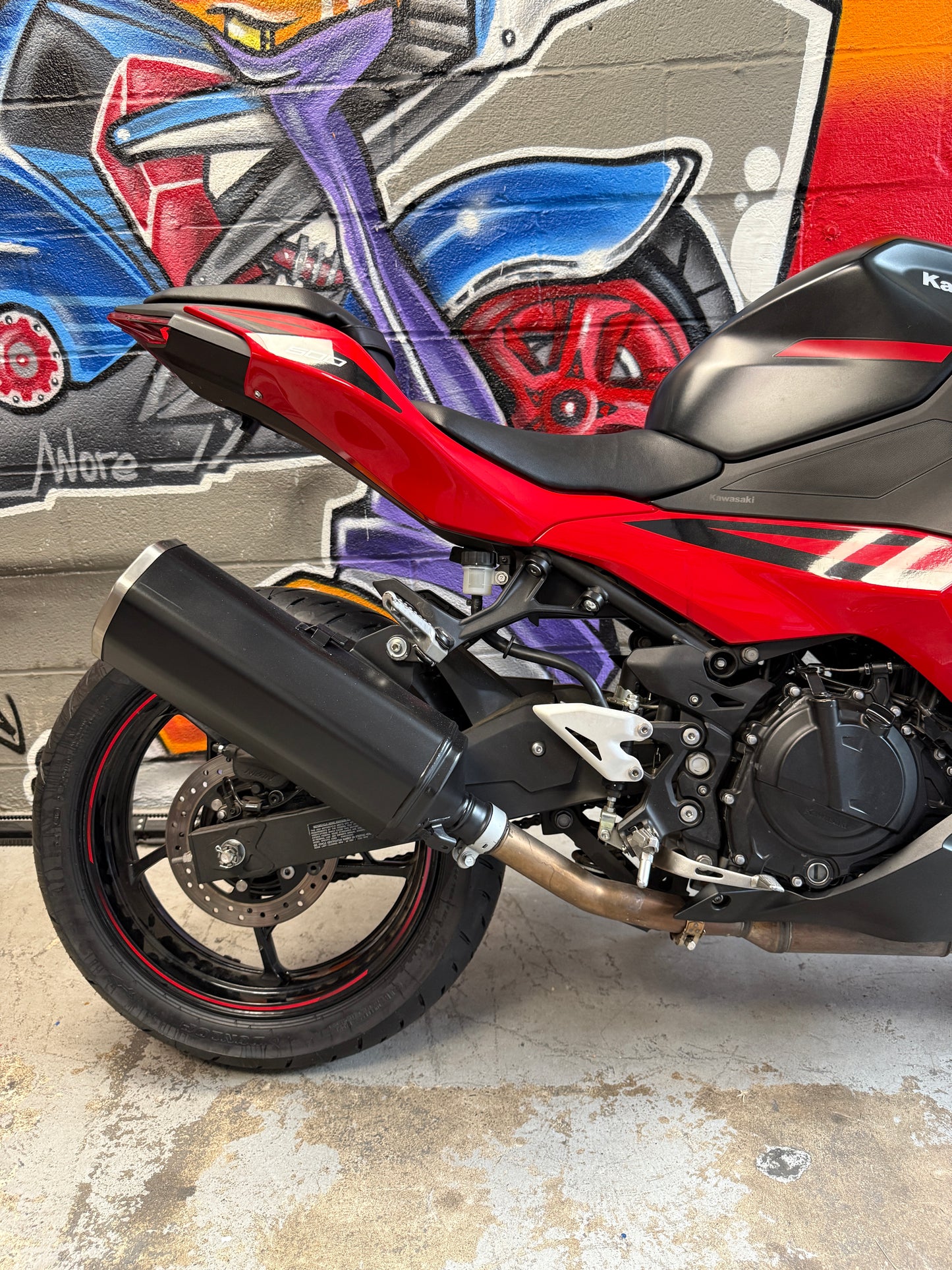 2024 KAWASAKI NINJA 500 ABS RED/BLK