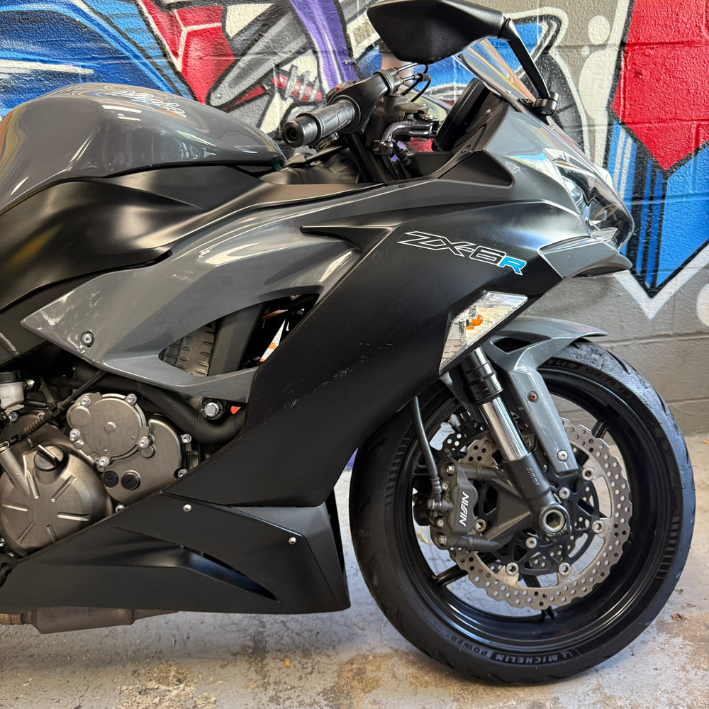 
                      
                        2019 Kawasaki Ninja ZX6R Nardo Grey
                      
                    