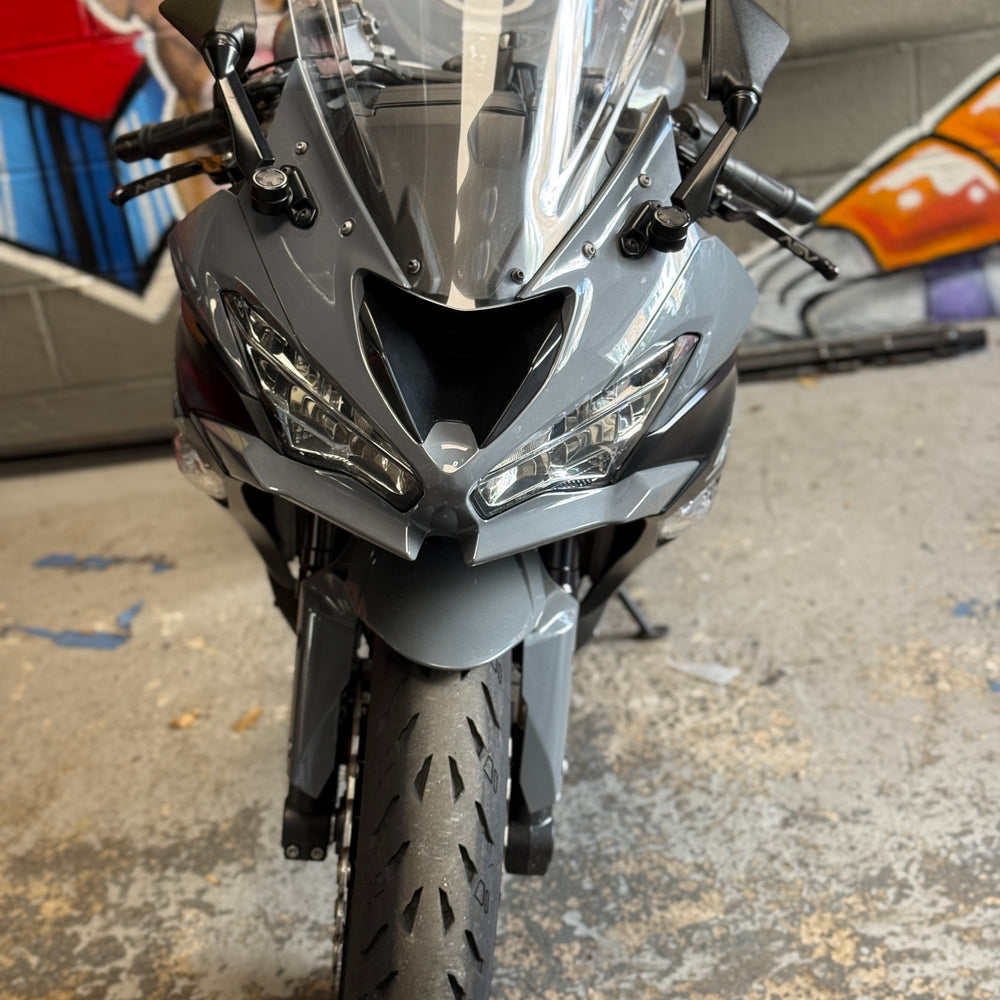 
                      
                        2019 Kawasaki Ninja ZX6R Nardo Grey
                      
                    