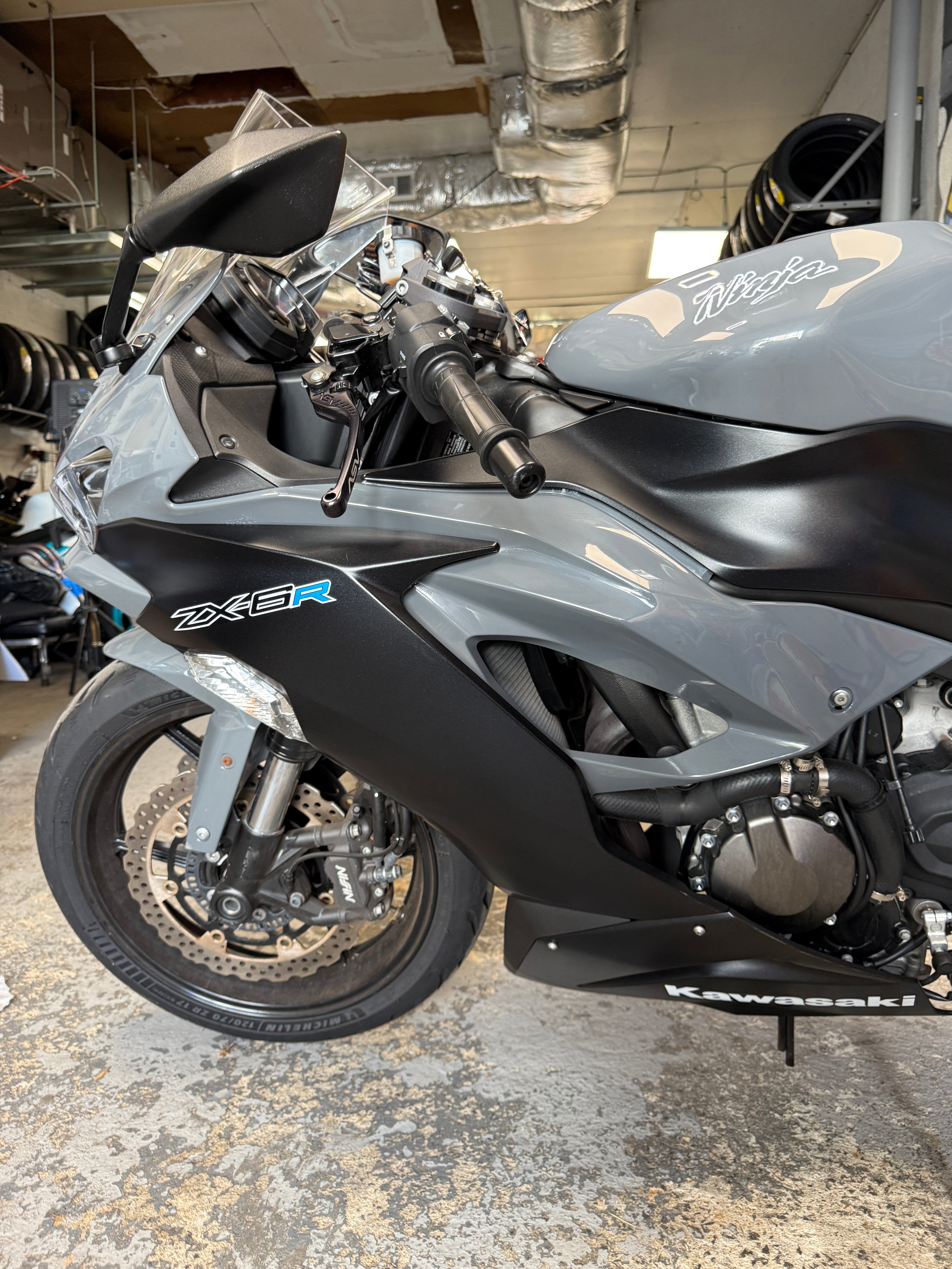 2019 Kawasaki Ninja ZX6R Nardo Grey – ASAP MOTO