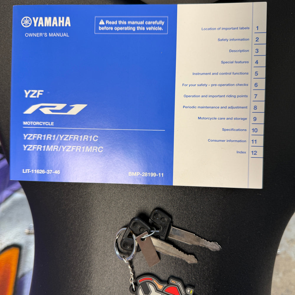 
                      
                        2024 Yamaha YZF R1 Yamaha Blue
                      
                    