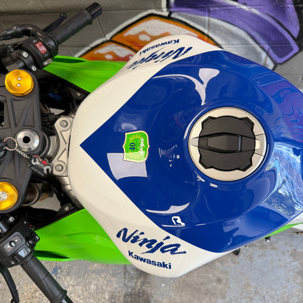 
                      
                        2024 Kawasaki Ninja ZX6R 40th Anniversary Ed
                      
                    